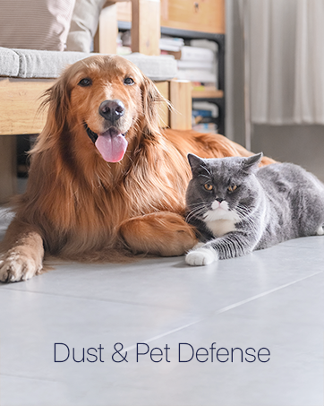 Dust and pet defense MERV 13, MERV 11, MERV 8