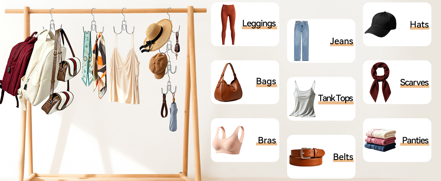 purse hanger closet