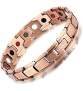 EMMORI Ultra Strength Magnetic Bracelet - 3,500 Gauss Per Magnet -Magnetic Bracelets for Men Woma...