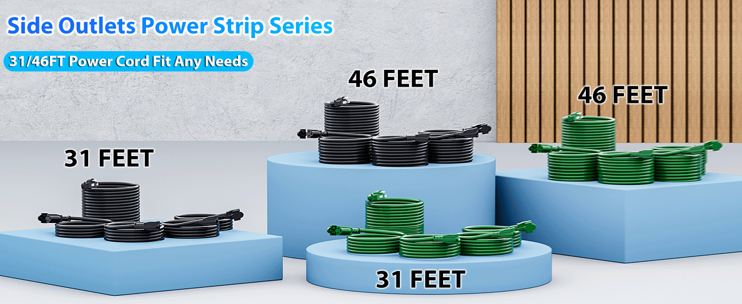 1 to 4 splitter Extention cord