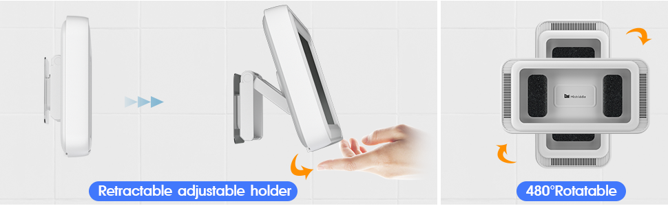 shower phone holder