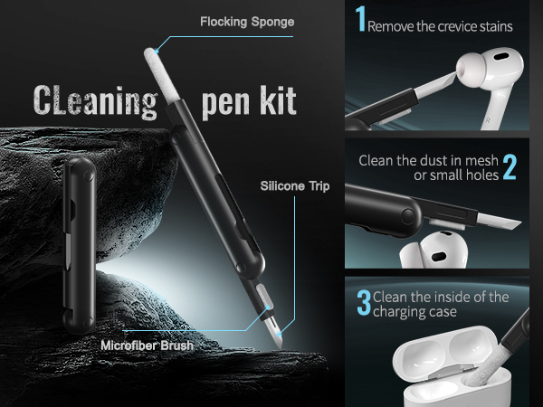 airpods pro 3 case with cleaning kit