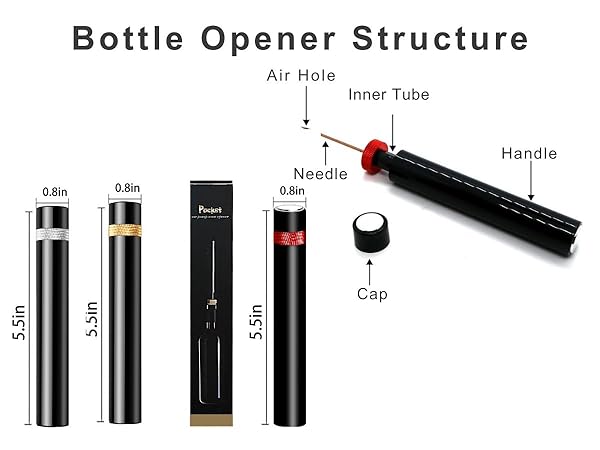 aero pop wine opener