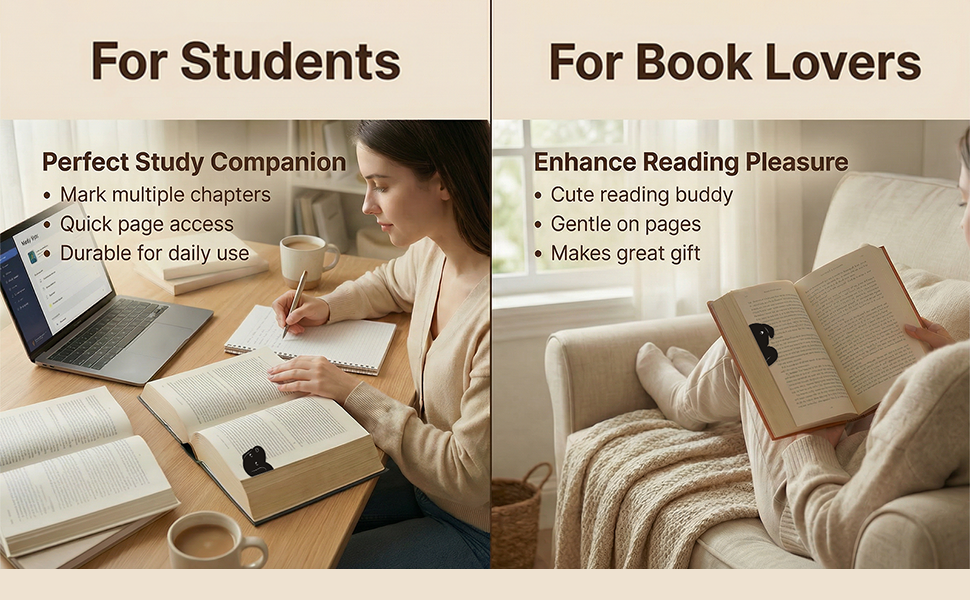 cute bookmarks for women