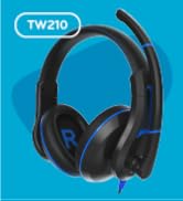 ThinkWrite Technologies / TWT Audio Duro, TW210 (2nd Gen) | Premium Over-Ear Headset with Noise R...