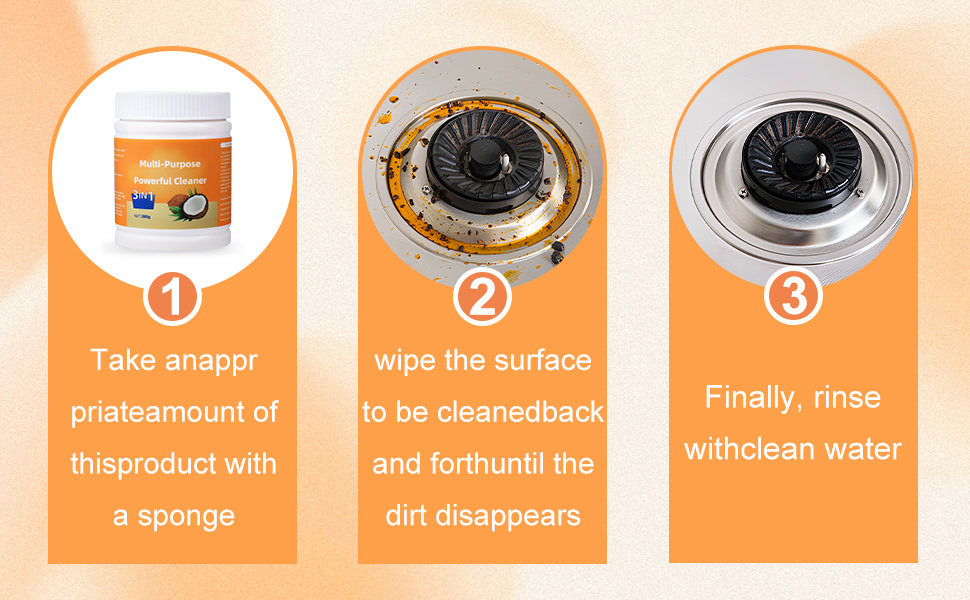 Multi-Purpose Powerful Cleaner for Kitchen, Heavy Kitchen Duty Degreaser