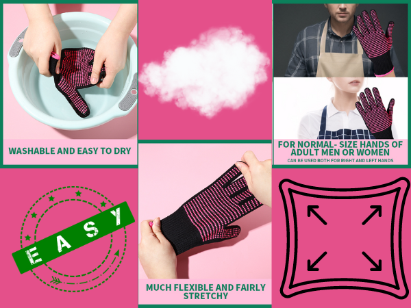 heat glove protection resistance proof protectant press thin hair resistant styling silicone curling