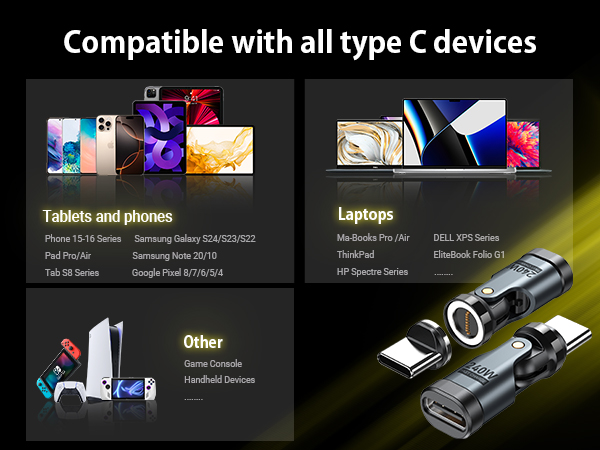 usb c magnetic adapter