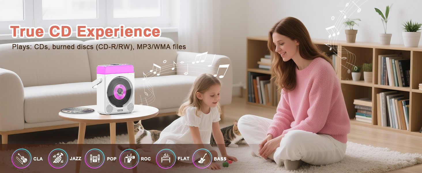 cd player with speakers