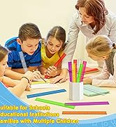 64 Pack Plastic Ruler 12 Inch in Bulk, Plastic Rulers in Assorted Colors, Clear Rulers with Inche...
