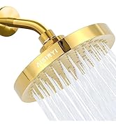 AISINYI High Pressure Rainfall Shower Head, 6 Inches Luxury Modern Showerhead with Perfect Adjust...