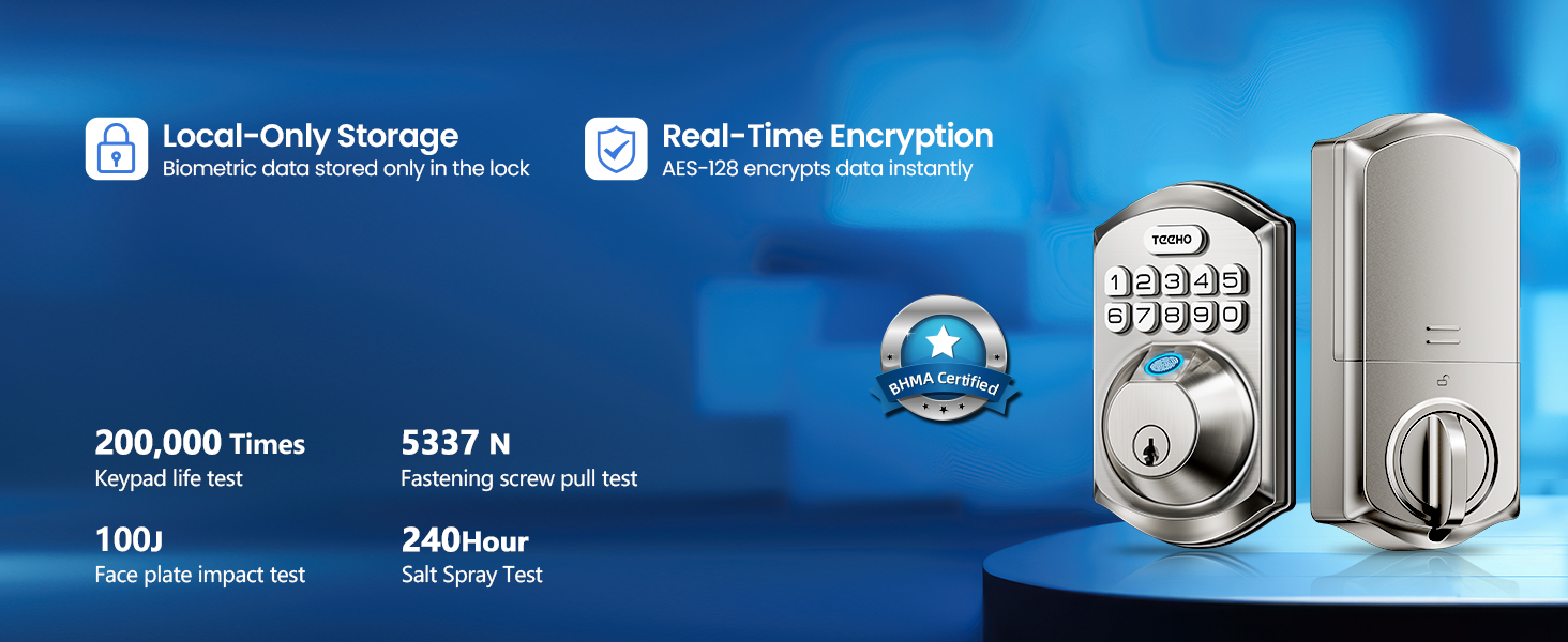 front door lock set keyless entry