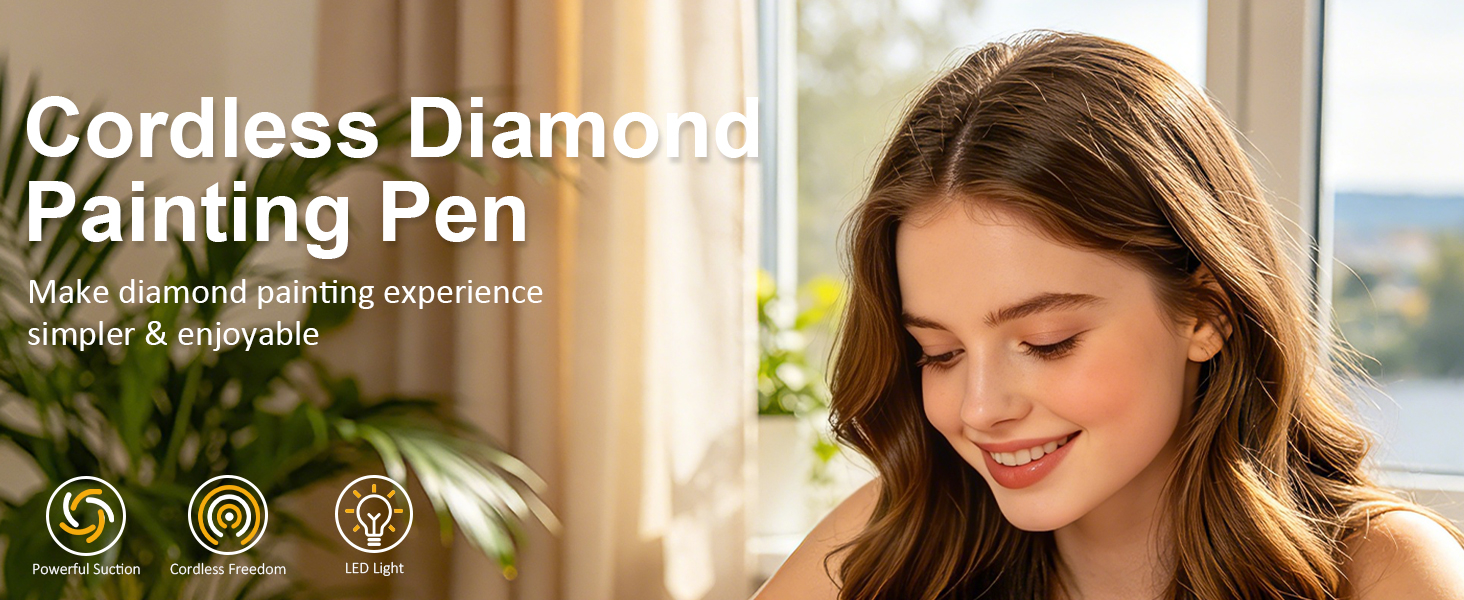 electric diamond art pen