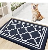 Buganda Indoor Door Mat, Resist Dirt and Absorbent Entrance Mat, Anti-Slip, Low Profile Inside Fl...