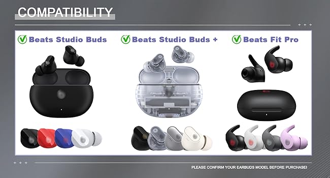 6 Pairs Earbuds Eartips