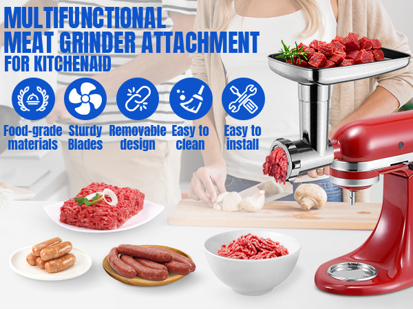 kitchenaid meat grinder attachment