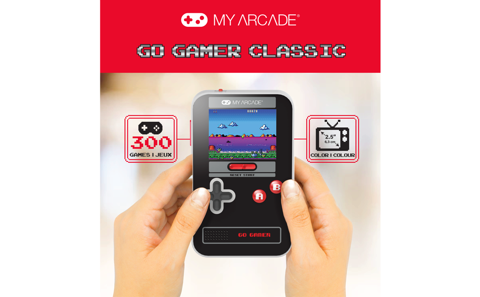 Go Gamer Classic, arcade games, games for kids