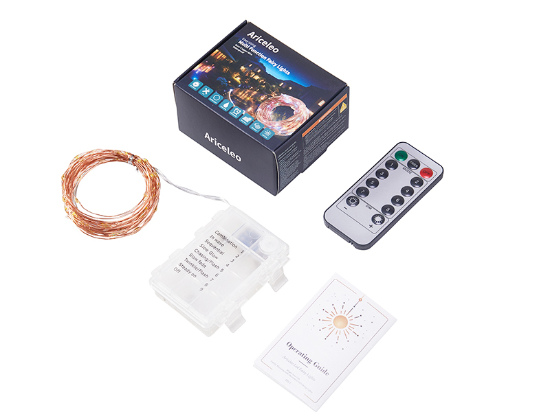 Battery Operated LED String Lights Outdoor Waterproof Fairy Lights