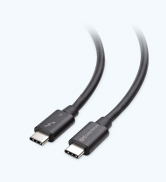 [Intel Certified] Cable Matters 40Gbps USB4 Thunderbolt 4 Cable 2.6ft