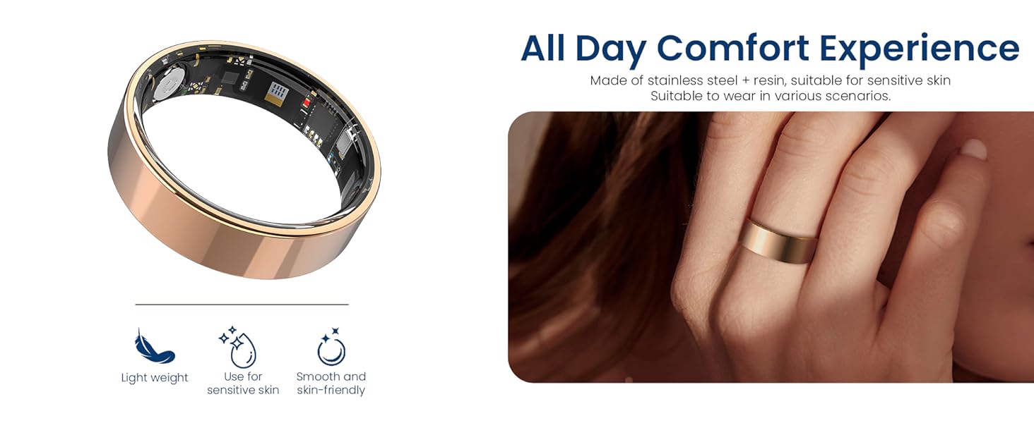 Step Counting,for iPhone and Android,Waterproof smart blood pressure monitor,No Subscription Fees