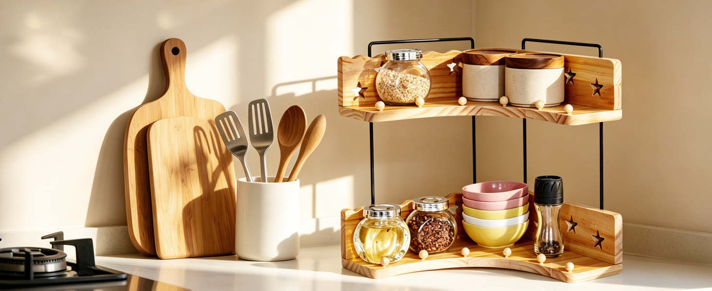 2-Tier Bathroom Countertop Organizer
