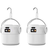 Solar Camping Lights Portable Rechargeable Lantern Hanging Tent Lamp Flashlight Spotlight Outdoor...