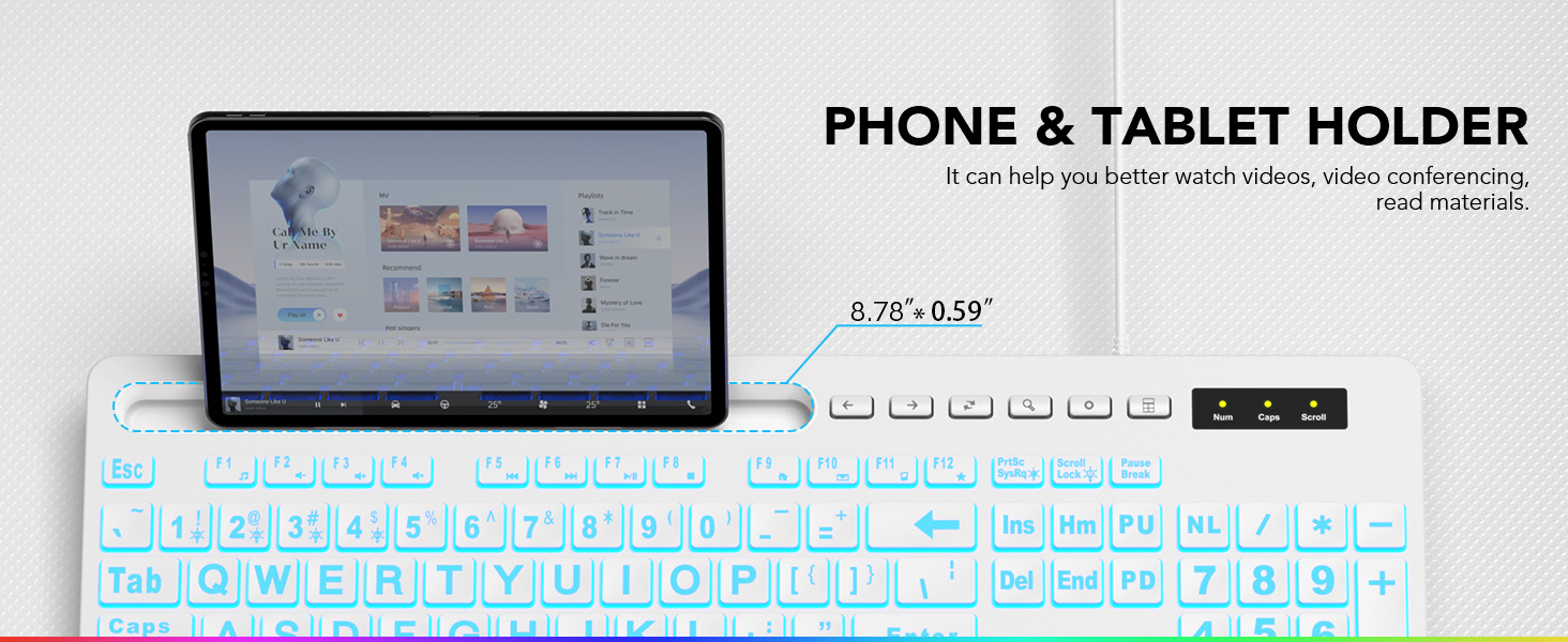 wired keyboard