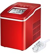 ARLIME Portable Ice Maker Machine for Countertop, Bullet Ice Cubes Ready in 8 Mins, 26LBS/24H, El...