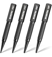 WORKPRO 4-Piece Nail Punch and Center Punch Set | 1/32", 1/16", 3/32" Nail Setter, 1/32" Center P...