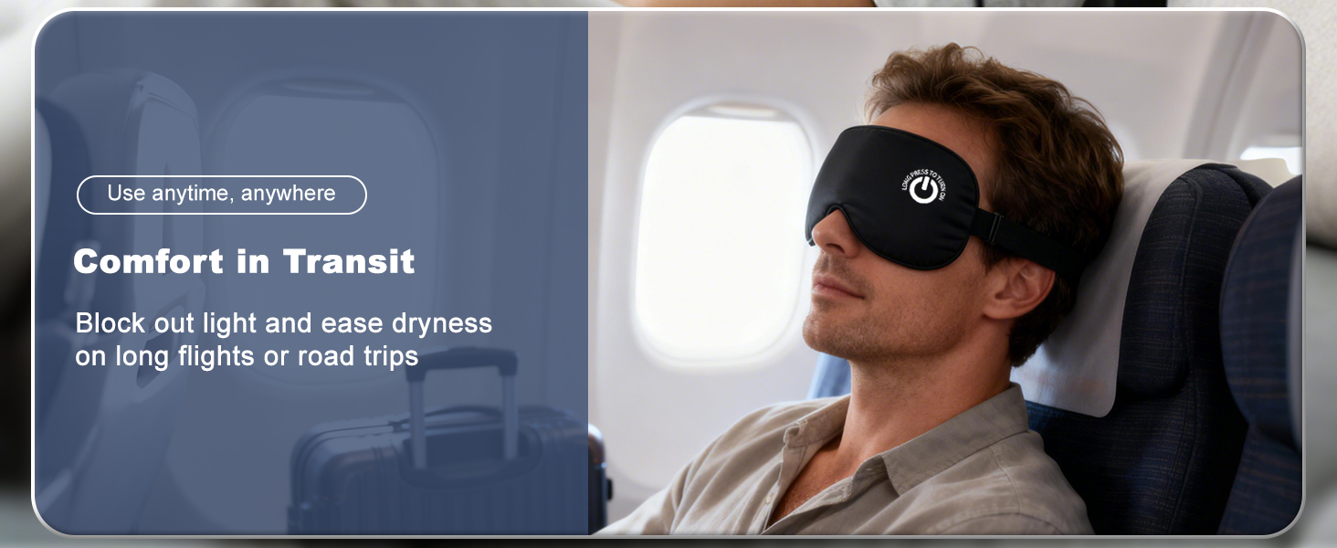 heated eye mask for dry eyes eyemos dry eye relief mask