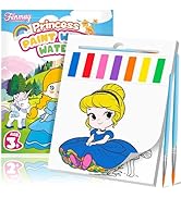 Fenmay Paint with Water Books for Kids, Mess Free Coloring Books with 2 Premium Brushes for Kids ...