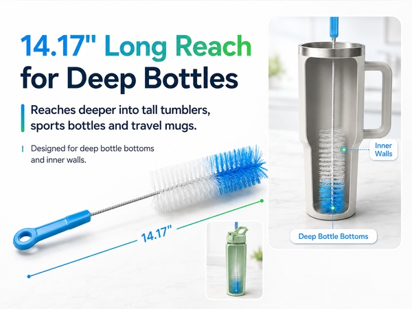 water bottle cleaner brush