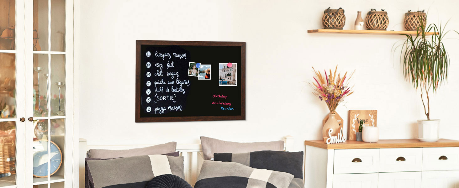 bedroom home chalkboard