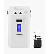 VEVOR Hydrogen Inhalation Machine, 99.99% High Purity Hydrogen Inhaler, 300 ml/min Hydrogen-Gas O...