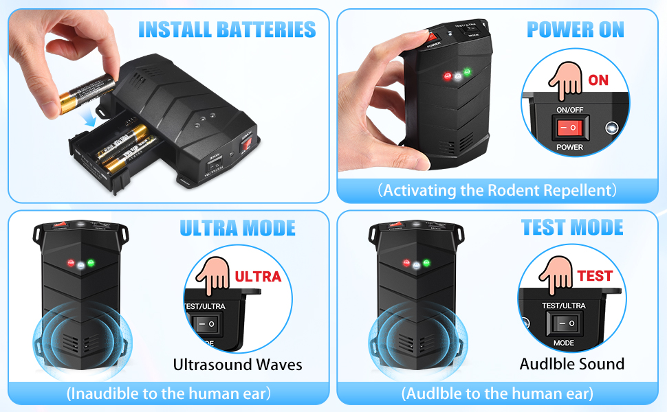 rodent repellent mouse repellent