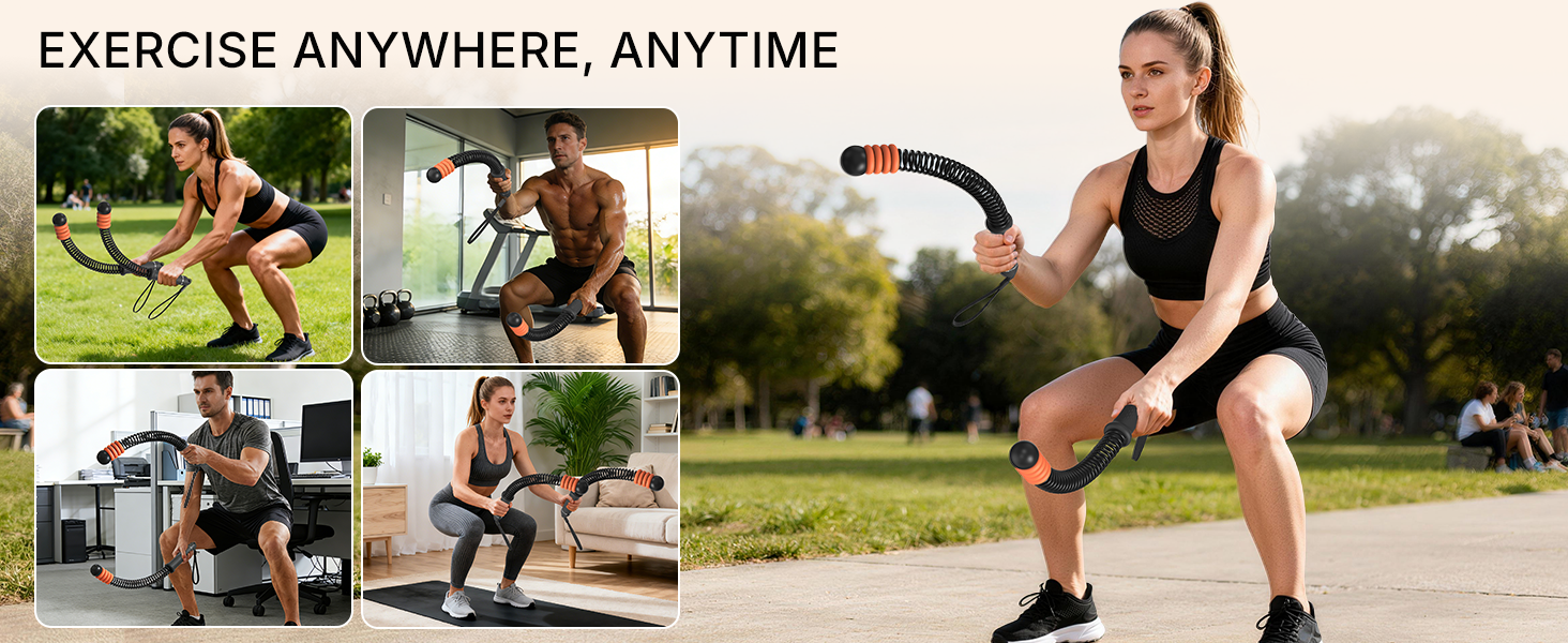 adjustable resistance ropeless battle ropes