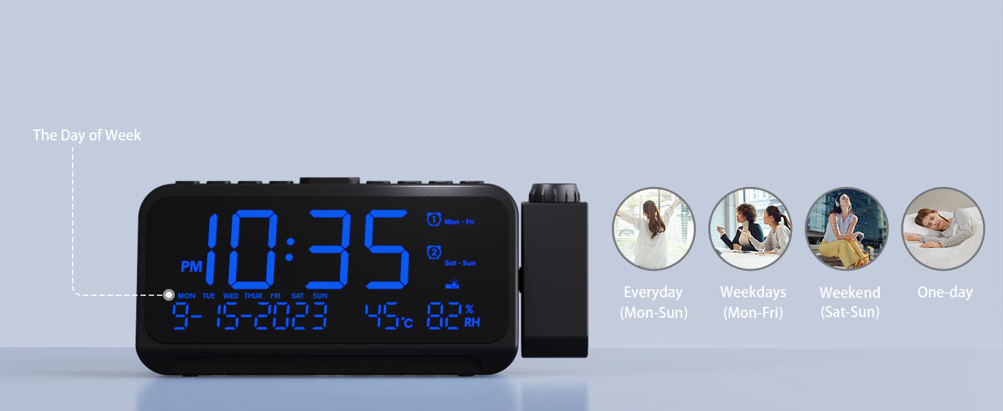 clock day of week clock day of week senior digital clock with date and day of week clock day month