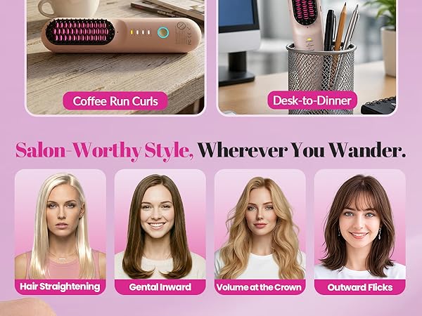 Cordless Straightening Comb