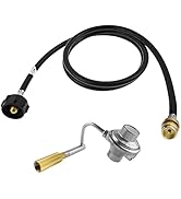BMMXBI Roadtrip Swaptop Grill Regulator with 5 FT Propane Adapter Hose Replacement Parts for Cole...