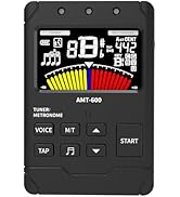 Guitar Tuner?Digital Metronome?Tone Generator 3-in-1, Accurate Tuning, Three Beat Tones to Choose...