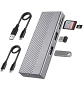 Fanblack Nvme Enclosure, M.2 SSD Adapter USB 3.2/USB3.1 Gen2 10Gbps M.2 SSD Enclosure with 2 USB ...