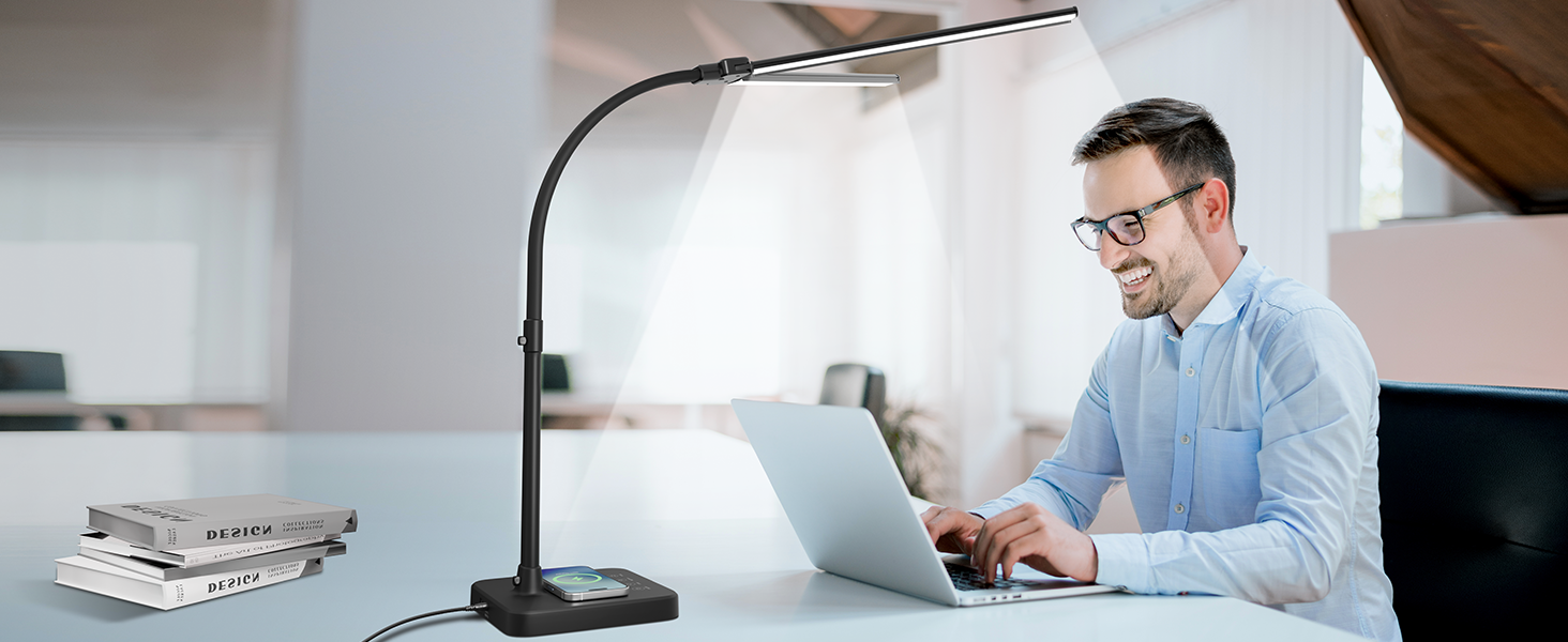 desk light bar office desk light 5 color temperature