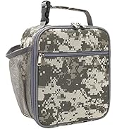 FlowFly Lunch box Insulated Soft Bag Mini Cooler Back to School Thermal Meal Tote Kit for Girls, ...