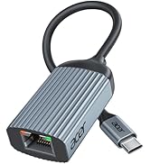Acer USB C to Ethernet Adapter, Driver Free RJ45 to USB Type-C Ethernet Adapter (Thunderbolt 3/4 ...