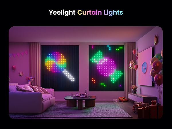 Smart Curtain Light for Christmas/Halloween/New Year