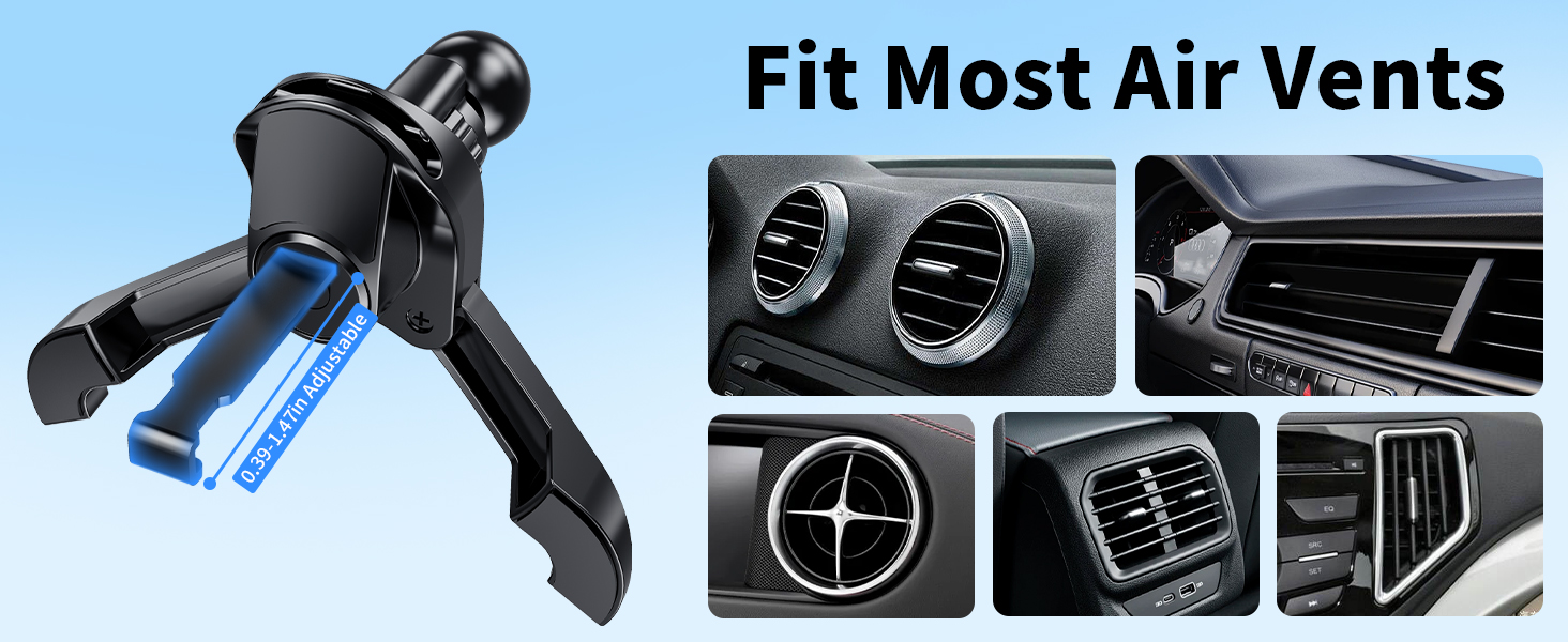 xuenair can fan usb for ac air vent, compatible for car sedan suv pickup truck rv van