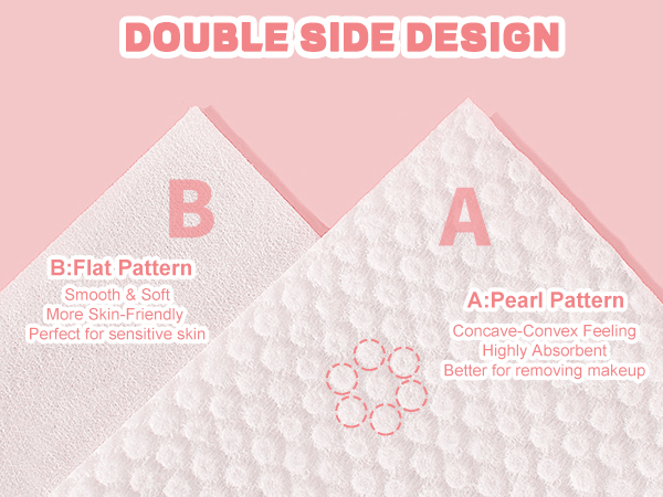 cotton facial dry wipes