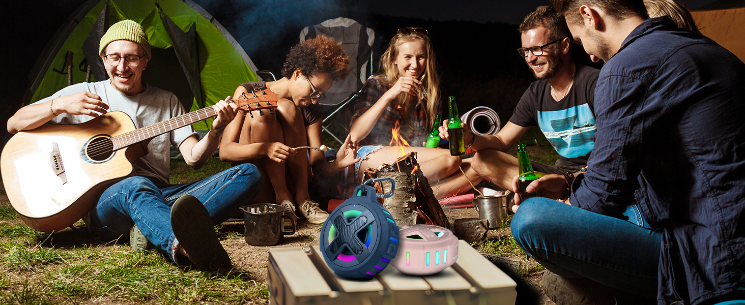 bluetooth speaker for camping