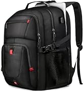 Travel Backpack, 50L Extra Large Travel Laptop backpack, Travel Backpack for Men Women with TSA A...