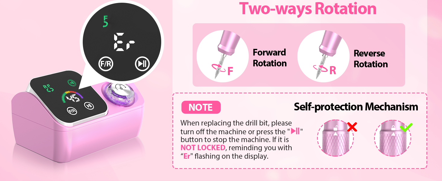 nail grinder for human
